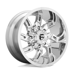 Fuel Offroad D746 LOCKDOWN CHROME 20x10 -18 6x139.7mm 106.1mm - Wheelwiz