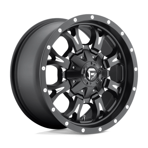 Fuel Offroad D517 MATTE BLACK MILLED 20x10 -12 5x127|5x114.3mm 78.1mm - Wheelwiz