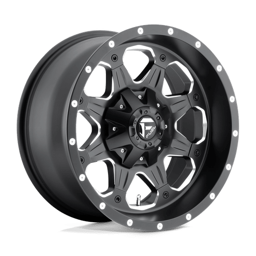 Fuel Offroad D534 MATTE BLACK MILLED 16x8 +1 5x127|5x114.3mm 78.1mm - Wheelwiz