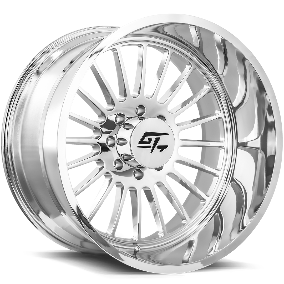 GT Off-Road STRIKE Chrome 22x12 -44 8x165.1mm 125.2mm - Wheelwiz