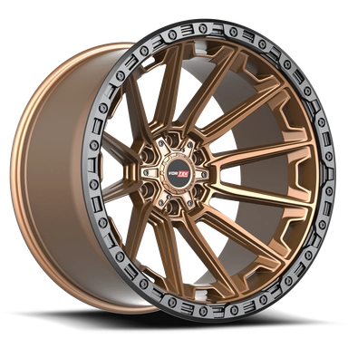 Vortek VRT-601 Matte Bronze Black Bead Ring 17x9 0 6x135|6x139.7mm 106.1mm - Wheelwiz