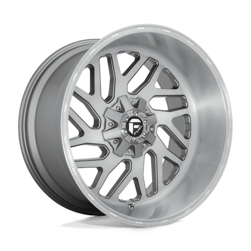 Fuel Offroad D715 BRUSHED GUN METAL TINTED CLEAR 22x12 -44 6x135|6x139.7mm 106.1mm - Wheelwiz