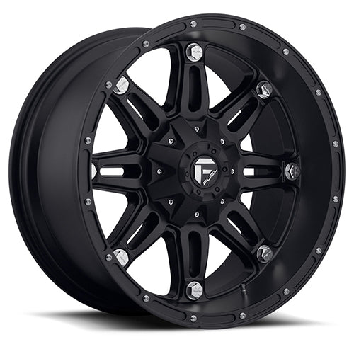 Fuel Offroad D531 HOSTAGE MATTE BLACK 17x8.5 +38 5x120mm 65.07mm - Wheelwiz
