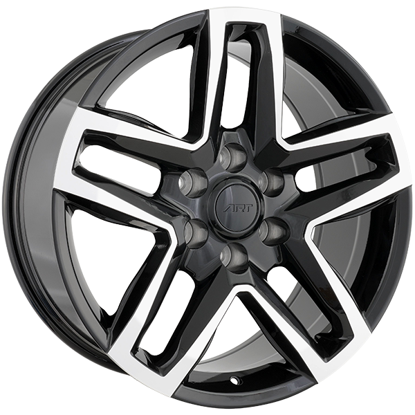 ART Replica REPLICA 353 Gloss Black - Machined Face 20x9 +20 6x139.7mm 77.8mm - Wheelwiz