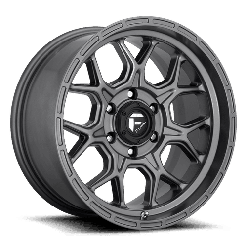 Fuel Offroad D672 TECH MATTE GUN METAL 17x9 +1 6x135mm 87.1mm - Wheelwiz
