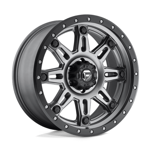 Fuel Offroad D568 MATTE GUN METAL BLACK BEAD RING 20x9 +1 6x135mm 87.1mm - Wheelwiz