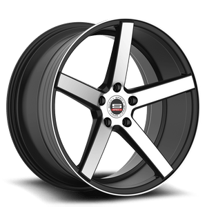 Spec-1 SP-36 Gloss Black Brushed 20x8.5 +38 5x114.3mm 73.1mm - Wheelwiz