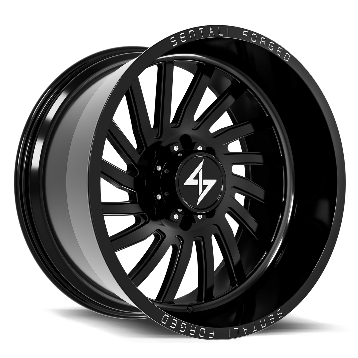 Sentali SF-1 Gloss Black Right 26x12 -44 6x135mm 87.1mm - Wheelwiz