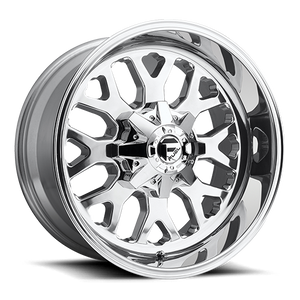 Fuel Offroad D586 TITAN HIGH LUSTER POLISHED 20x10 -18 8x165.1mm 125.1mm - Wheelwiz
