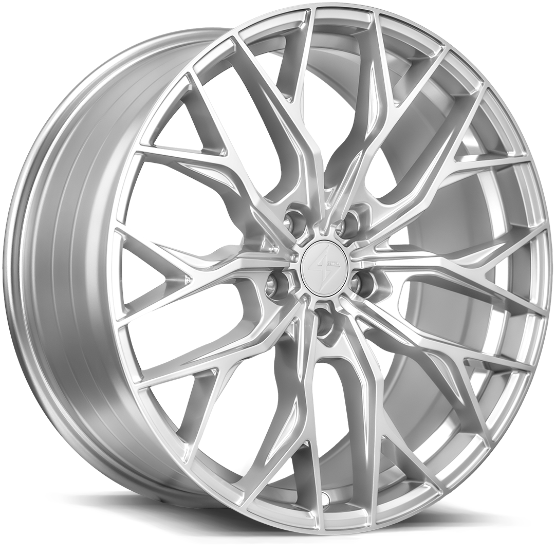 Sentali SS2 Hyper Silver 19x9.5 +38 5x114.3mm 73.1mm - Wheelwiz