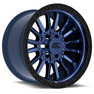 GT Off-Road CHAMBER Black Ring / Midnight Blue Centre 18x10 -18 5x127|5x139.7mm 78.1mm