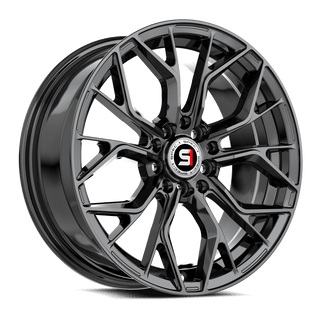 Spec-1 SP-76 Gloss Black 16x6.5 +20 5x114.3|5x100mm 73.1mm