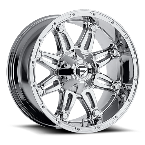 Fuel Offroad D530 HOSTAGE CHROME PLATED 22x14 -76 blankmm 78.1mm - Wheelwiz