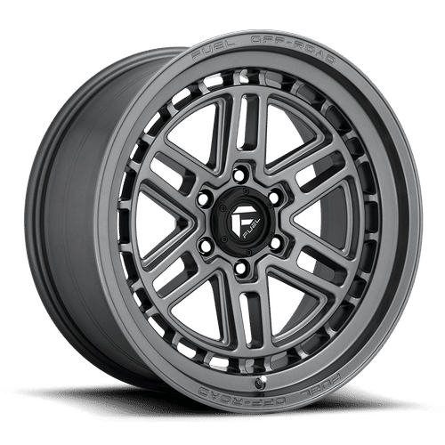 Fuel Offroad D668 NITRO MATTE GUN METAL 20x9 +1 6x135mm 87.1mm - Wheelwiz
