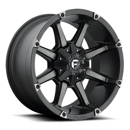 Fuel Offroad D556COUPLER MATTE BLACK DOUBLE DARK TINT 18x9 -12 5x139.7|5x150mm 110.1mm - Wheelwiz