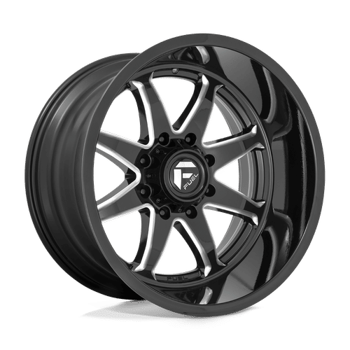 Fuel Offroad D749 HAMMER Gloss Black Milled 20x9 +1 5x139.7mm 78.1mm - Wheelwiz