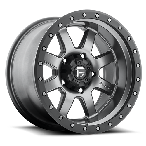 Fuel Offroad D552 TROPHY MATTE GUN METAL BLACK BEAD RING 18x9 +1 5x127mm 78.1mm - Wheelwiz
