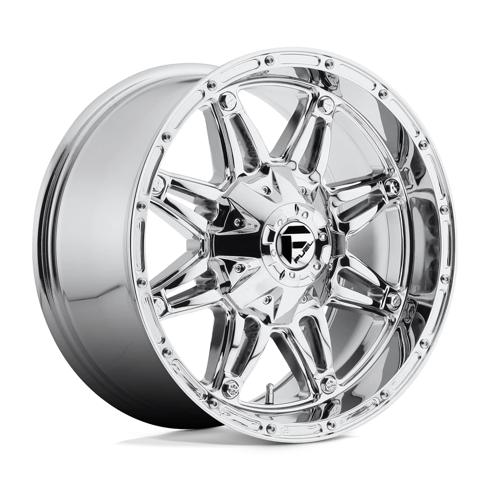 Fuel Offroad D530 HOSTAGE CHROME PLATED 20x14 -76 8x165.1mm 125.1mm - Wheelwiz