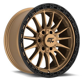 GT Off-Road RENEGADE Matte Bronze with Black Ring 18x9 -12 6x135|6x139.7mm 106.1mm