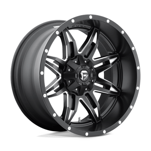 Fuel Offroad D567 MATTE BLACK MILLED 20x9 +1 8x170mm 125.1mm - Wheelwiz