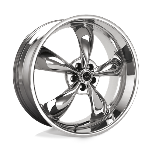 American Racing AR605 TORQ THRUST M Chrome 18x8 0 5x120.65mm 72.6mm - Wheelwiz