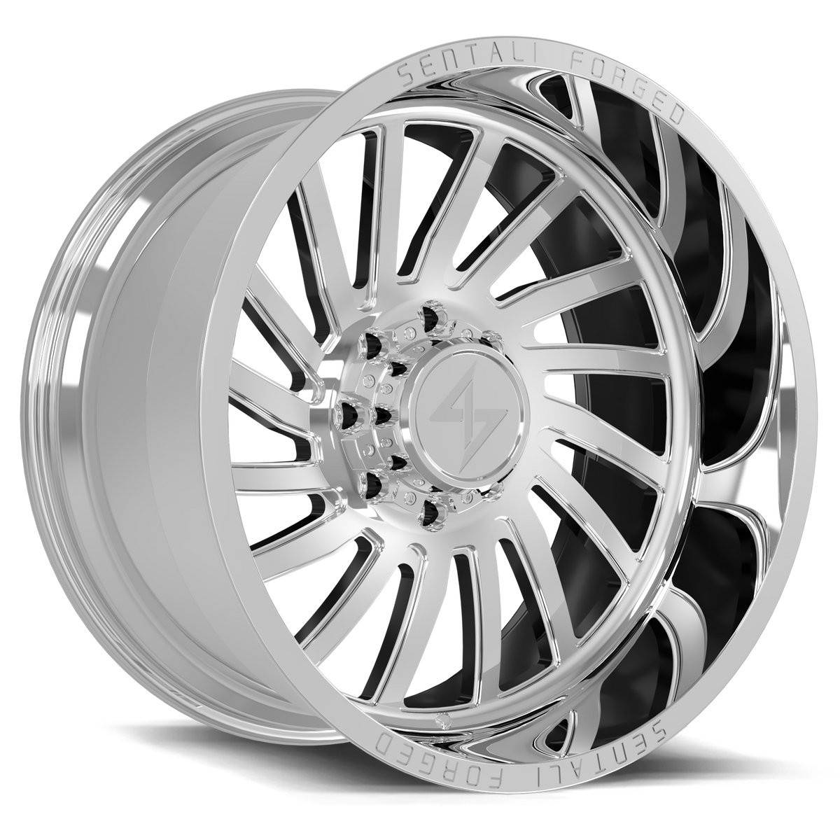 Sentali SF-1 Polished Right 26x14 -76 8x165.1mm 125.2mm - Wheelwiz