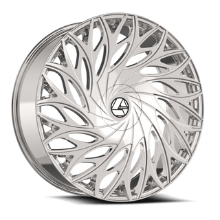 Azara AZA-525 Nano Chrome 22x9.5 +15 5x120|5x115mm 74.1mm