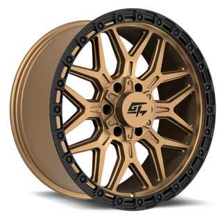 GT Off-Road REVOLT Matte Bronze with Black Ring 20x10 -18 8x180mm 125.2mm