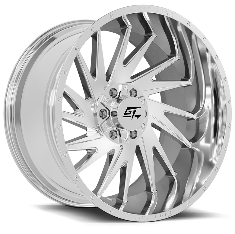 GT Off-Road TOMAHAWK Chrome 20x10 -18 5x127|5x139.7mm 78.1mm - Wheelwiz