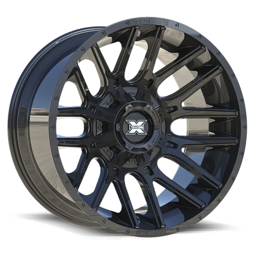 Twisted Off-road TW3 Gloss Black 22x10 -18 8x165.1|8x180mm 125.2mm - Wheelwiz