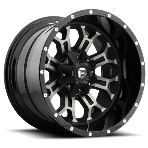 Fuel Offroad D561 CRUSH Gloss Mach Double Dark Tint 20x9 +1 5x114.3|5x127mm 78.1mm - Wheelwiz