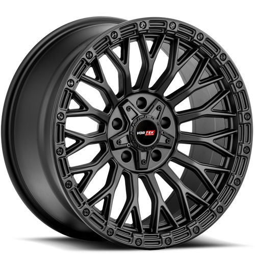 Vortek VRT-607 Matte Black 18x9 -12 6x135|6x139.7mm 106.1mm - Wheelwiz