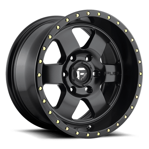 Fuel Offroad D618 PODIUM MATTE BLACK 20x9 +19 6x139.7mm 106.1mm - Wheelwiz