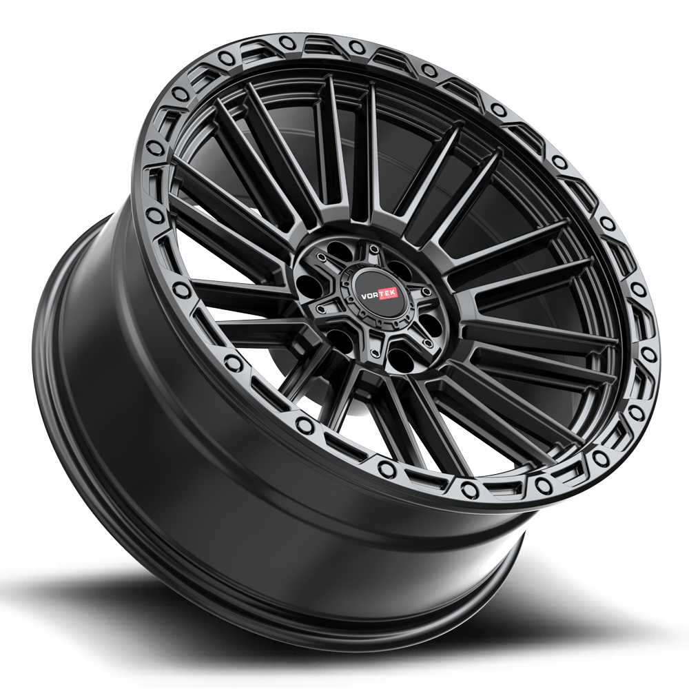 Vortek VRT-604 Matte Black 20x9.5 -18 5x139.7|5x150mm 78.1mm - Wheelwiz