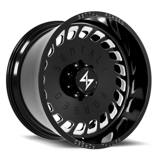 Sentali SF-4 Gloss Black Milled Left 26x14 -76 8x165.1mm 125.2mm