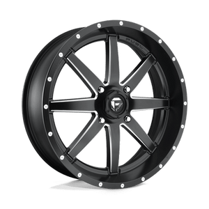 Fuel Off-road D538 MATTE BLACK MILLED 16x7 +13 4x156mm 132mm - Wheelwiz