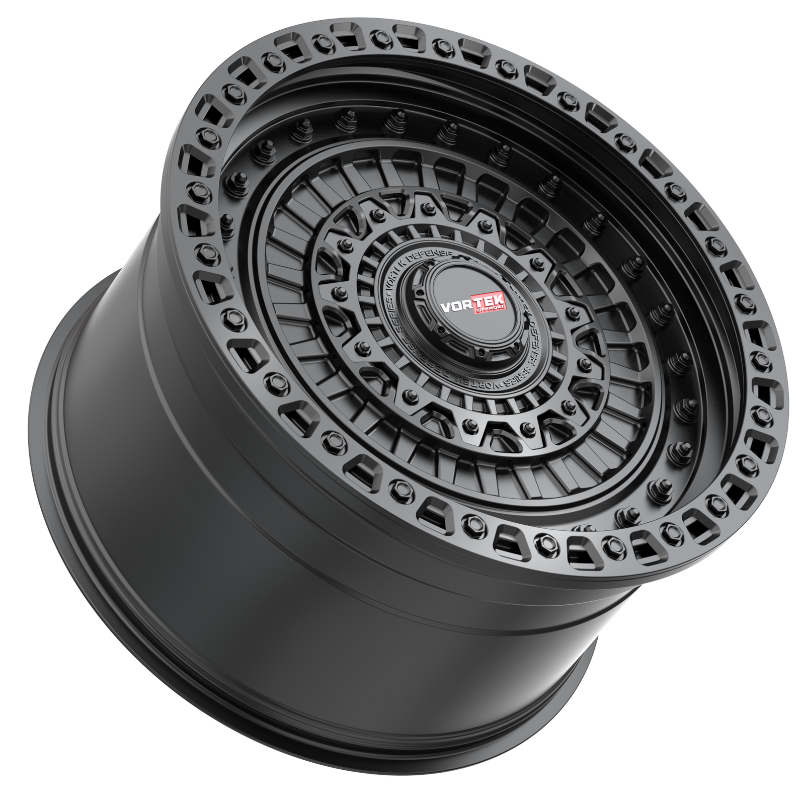 Vortek VRD-703 Matte Black 22x12 -44 6x135|6x139.7mm 106.1mm - Wheelwiz