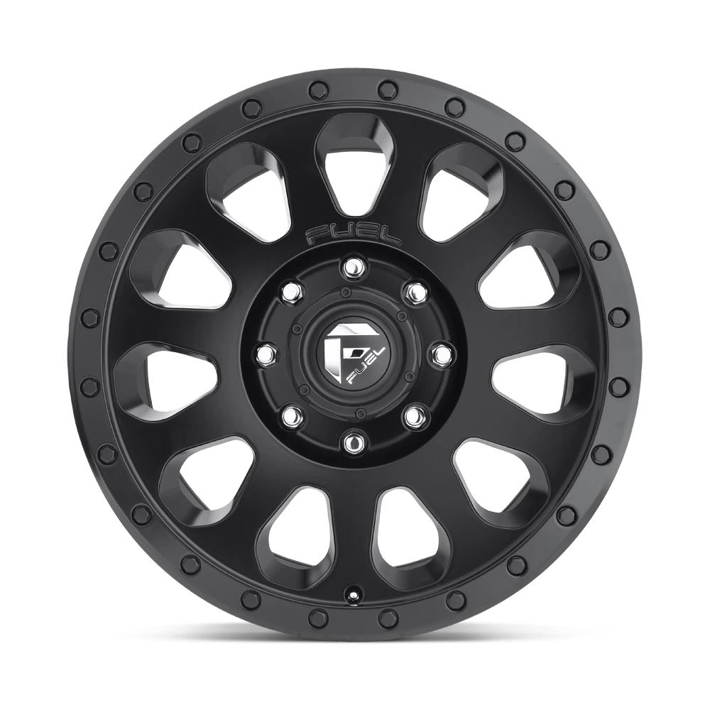 Fuel Offroad D579 VECTOR MATTE BLACK 16x8 +20 5x120mm 65.07mm - Wheelwiz