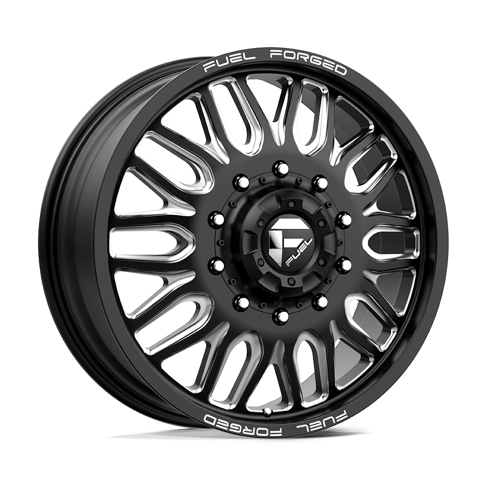 Fuel Offroad FF66D Matte Black Milled 22x8.25 +105 10x225mm 0mm - Wheelwiz