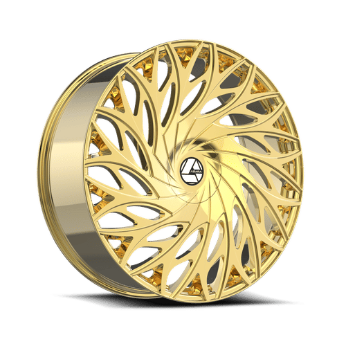 Azara AZA-525 Nanoï Gold 20x8.5 +35 5x112|5x114.3mm 74.1mm - Wheelwiz