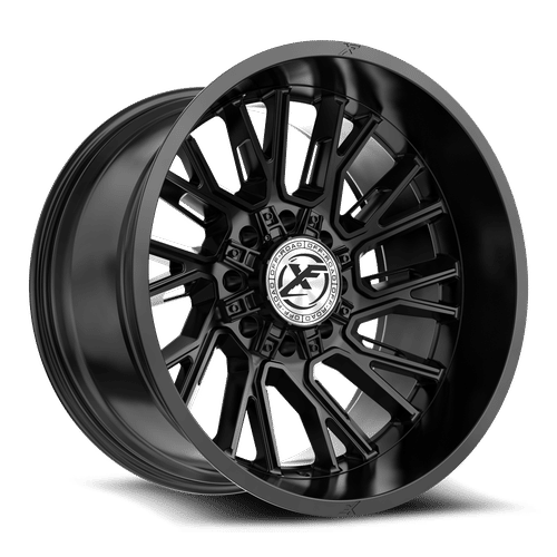 XF Off-Road XF-230 Satin Black 20x10 -24 6x135|6x139.7mm 106.4mm - Wheelwiz