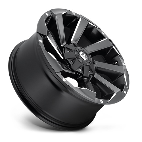 Fuel Offroad D592 RAZOR MATTE BLACK MILLED 20x9 +20 6x135|6x139.7mm 106.1mm - Wheelwiz