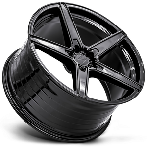 Sentali SS4 Gloss Black 18x8.5 +42 5x112mm 0mm - Wheelwiz