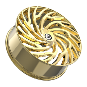 Azara AZA-536 Nano Gold 18x8 +35 5x112|5x114.3mm 74.1mm - Wheelwiz