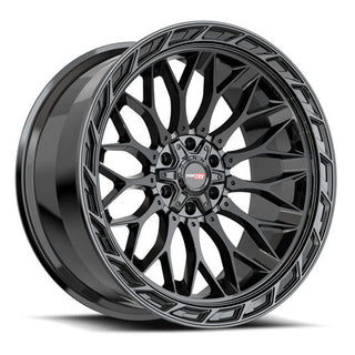 Vortek VRP-503 Gloss Black 24x11 -24 6x135|6x139.7mm 106.1mm