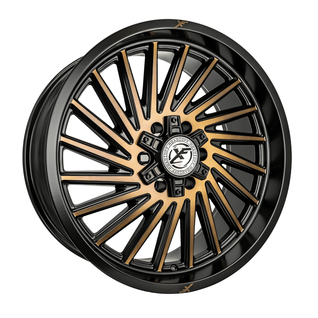 XF Off-Road XF-239 Satin Black Dark Tint 20x10 -12 5x127|5x139.7mm 78.1mm - Wheelwiz
