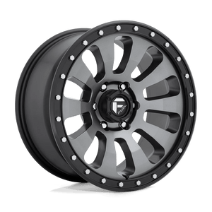 Fuel Offroad D648 TACTIC MATTE GUN METAL BLACK BEAD RING 20x9 +20 5x127mm 71.5mm - Wheelwiz