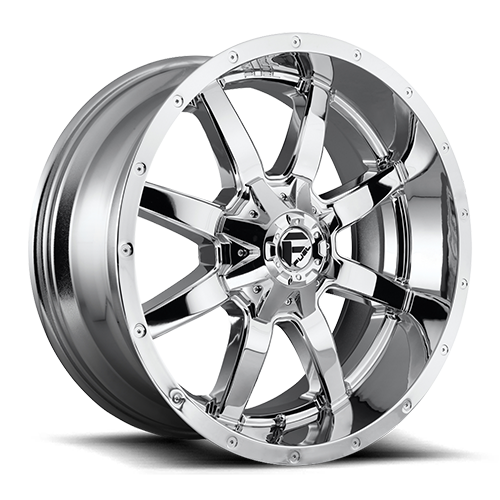 Fuel Offroad D536 MAVERICK CHROME PLATED 20x14 -76 6x135|6x139.7mm 106.1mm - Wheelwiz