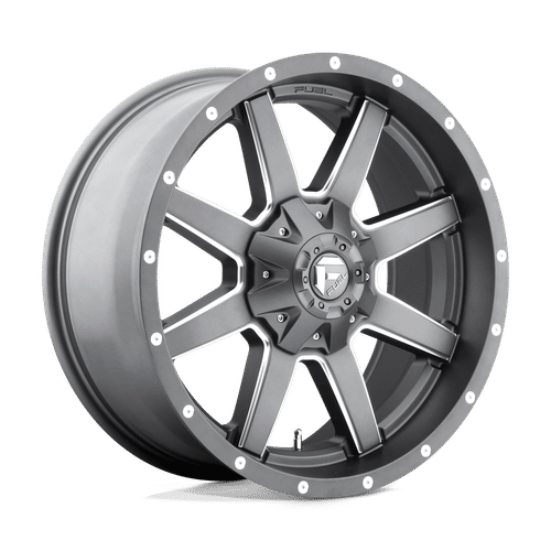 Fuel Offroad D542 MATTE GUN METAL MILLED 20x9 +20 6x135|6x139.7mm 106.1mm - Wheelwiz
