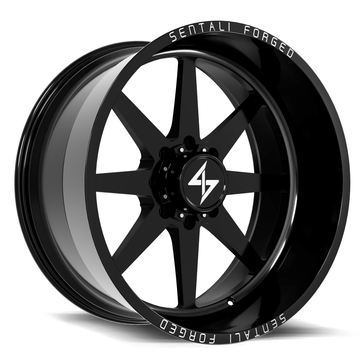 Sentali SF12 Gloss Black 26x12 -44 6x139.7mm 106.2mm - Wheelwiz